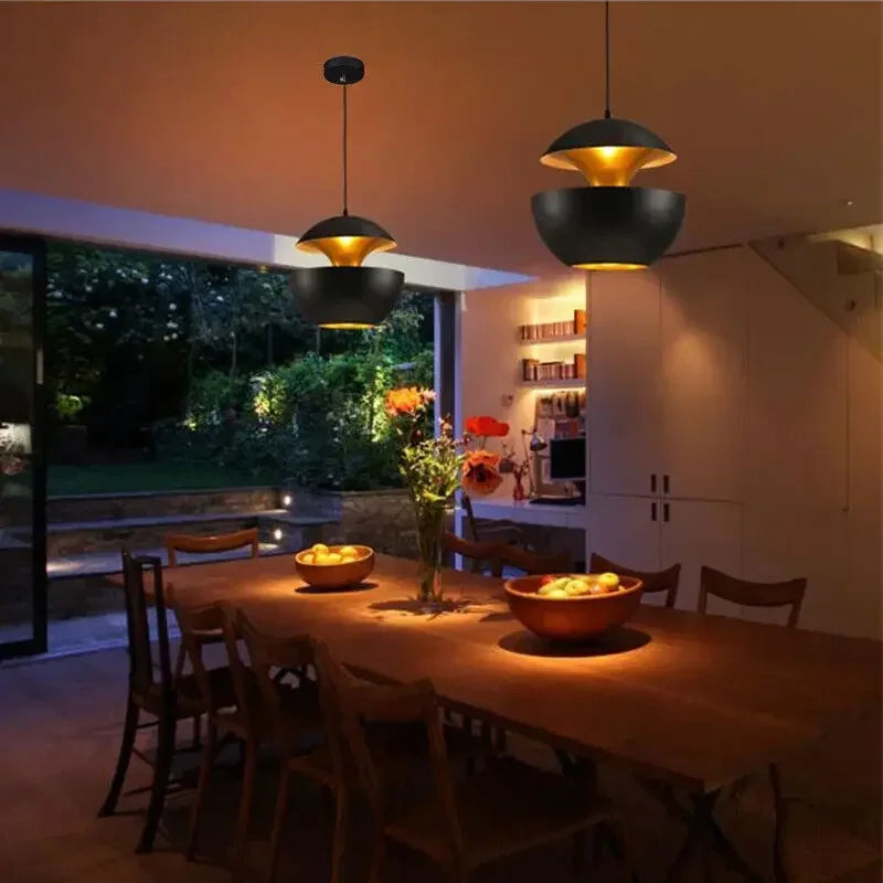 Kronleuchter LED Doppelschirm