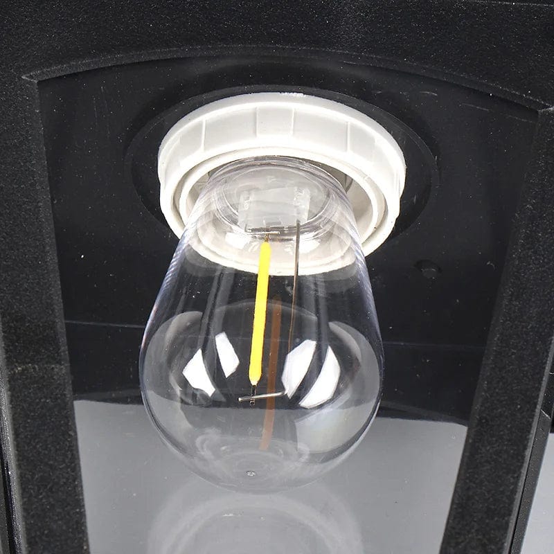 Klassische Solar-Wandleuchte mit kabellosem Design für Garten und Außenbereiche