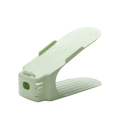 Kleiderschrank-Organizer für Schuhe mit stapelbarem Design und Staubschutz