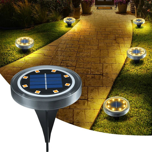 LED Solar Gartenlampen mit Erdspieß – Kabellose Außenbeleuchtung für Terrasse, Garten & Wege