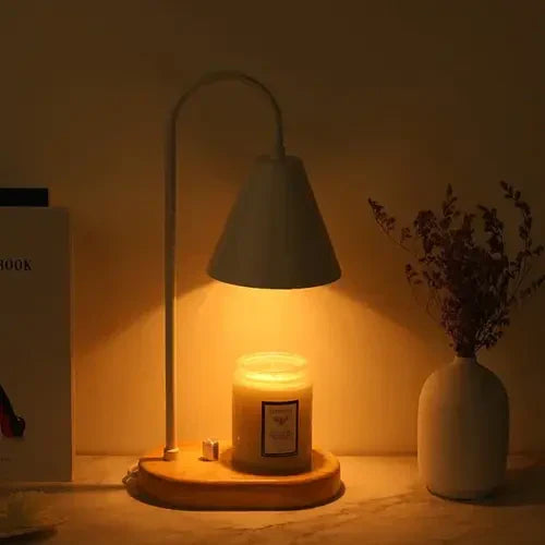 Kerzenwärmer Lampe mit Dimmerfunktion für Duftkerzen und Teelichter