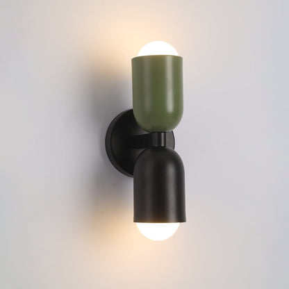 Morandi LED Wandlampe aus Metall mit warmweißem Licht für Wohnzimmer, Schlafzimmer und Flur