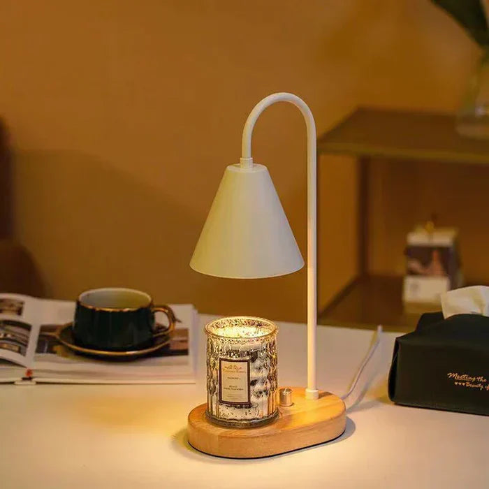 Kerzenwärmer Lampe mit Dimmerfunktion für Duftkerzen und Teelichter