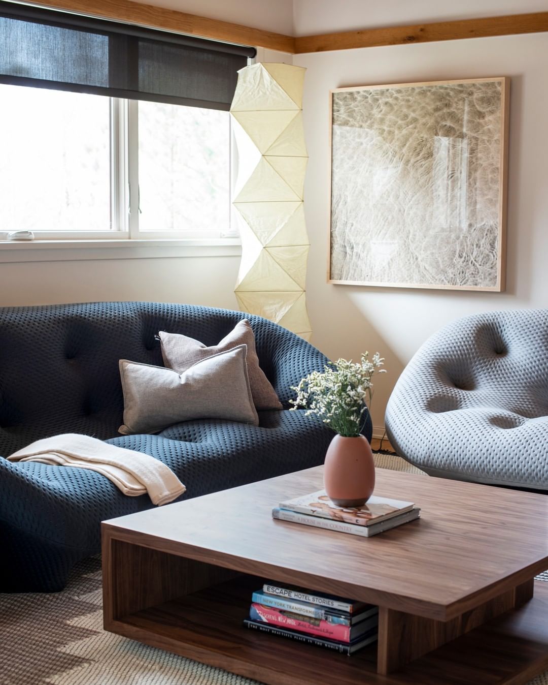 Reispapier Stehlampe mit Metallrahmen für Wohn- und Schlafzimmer