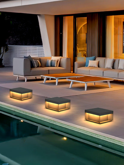 Solarlampe für Außenbereiche mit wetterfester IP65-Leuchte und Acrylabdeckung