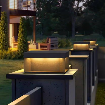 Solarlampe für Außenbereiche mit wetterfester IP65-Leuchte und Acrylabdeckung