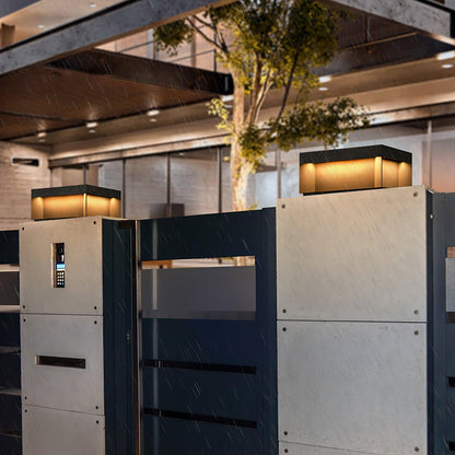 Solarlampe für Außenbereiche mit wetterfester IP65-Leuchte und Acrylabdeckung