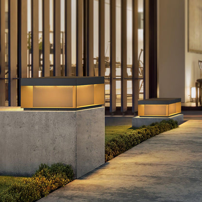 Solarlampe für Außenbereiche mit wetterfester IP65-Leuchte und Acrylabdeckung