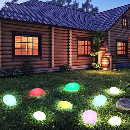 LED Gartenlampe mit 16 Farben und Fernbedienung für Außenbereiche