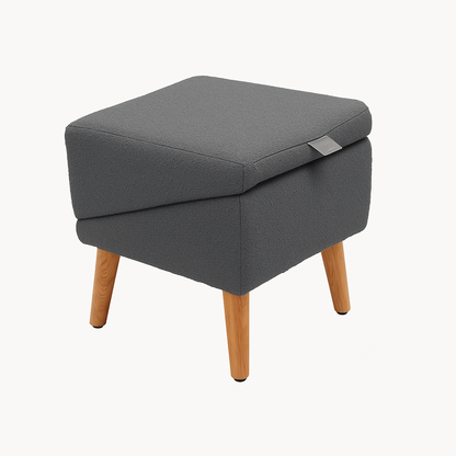 Hunde-Pouf-Rampe mit rutschfester Oberfläche und stabiler Holzkonstruktion für Sofa und Bett