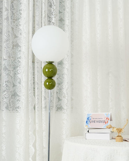 Stehlampe mit Metall- und Acrylschirm für Wohnzimmer und Schlafzimmer