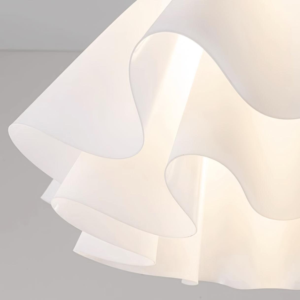 Deckenlampe mit gefaltetem Design aus Kupfer für Wohnzimmer und Schlafzimmer