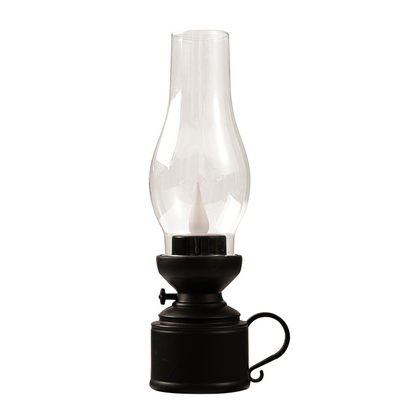 Vintage LED Kerzenlampe mit Flackerlicht für gemütliche Innen- und Außenbeleuchtung