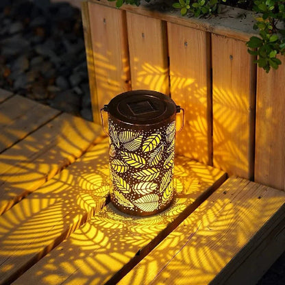 Lichtblatt Solar Laterne für Garten und Terrasse