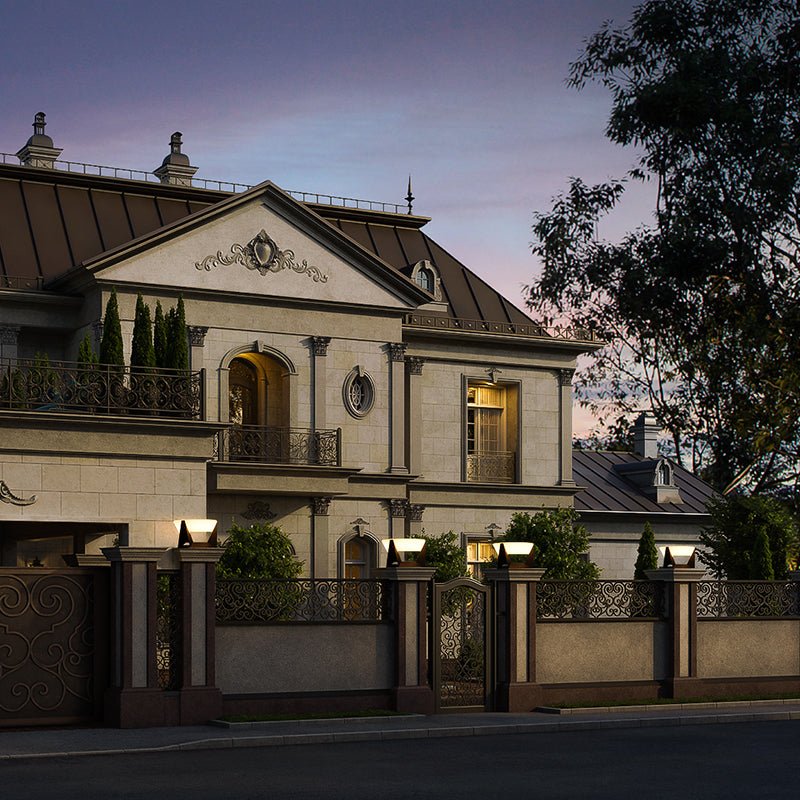 Solar Gartenleuchte mit Bewegungsmelder und IP65 Wetterschutz für Außenbereiche