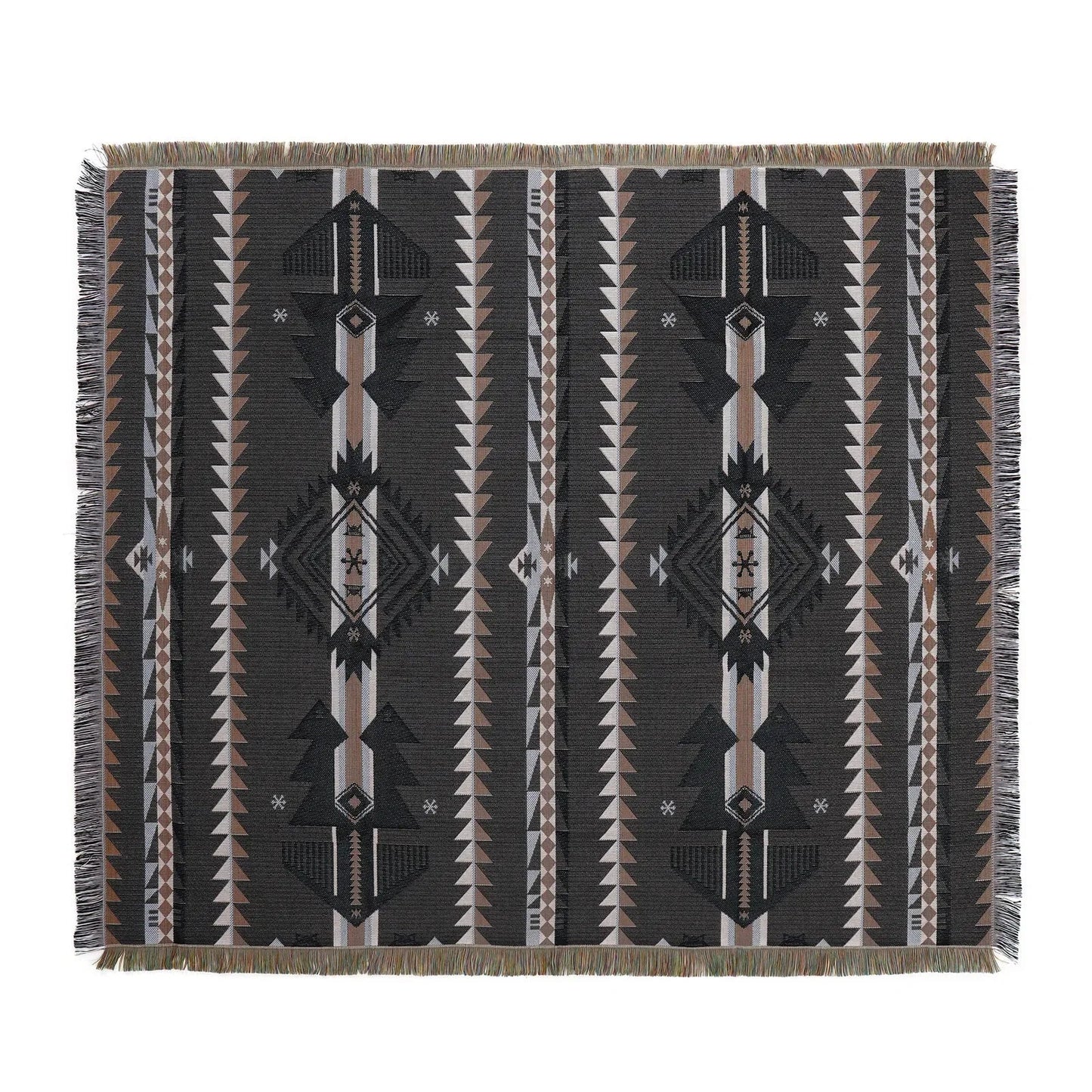 Vielseitige Wohndecke mit geometrischem Muster für Wohnzimmer und Schlafzimmer