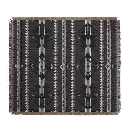 Vielseitige Wohndecke mit geometrischem Muster für Wohnzimmer und Schlafzimmer