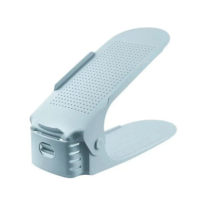 Kleiderschrank-Organizer für Schuhe mit stapelbarem Design und Staubschutz