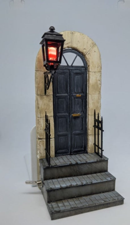 Buchstützen mit 2D Bücher-Tür Design für Regal, Büro und Wohnzimmer