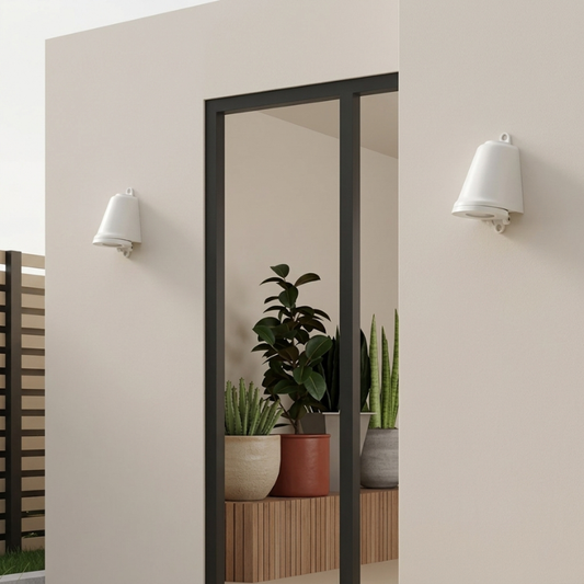 Außenwandleuchte LED Aluminium