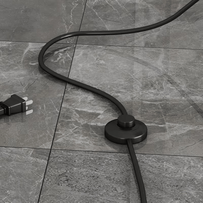 LED-Stehlampe mit organischer Form und warmweißem Licht für Wohn- und Schlafzimmer