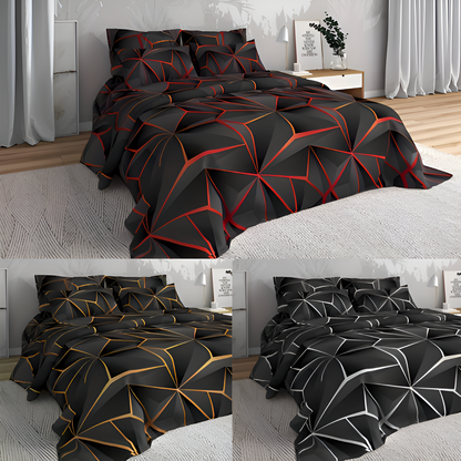 Bettwäsche geometrisches Muster