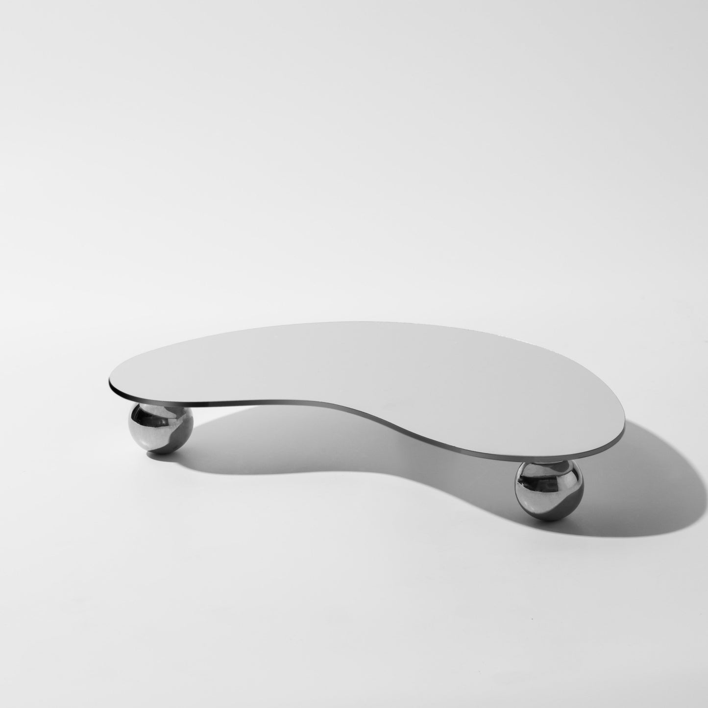 Acryl Tablett in Schwarz für Dekoration und Aufbewahrung von Kerzen und Accessoires