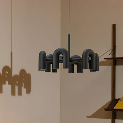 Modulare LED-Deckenleuchte mit verstellbaren Armen für individuelle Beleuchtung