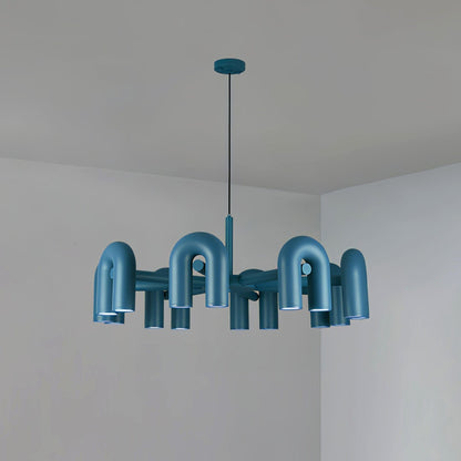 Modulare LED-Deckenleuchte mit verstellbaren Armen für individuelle Beleuchtung