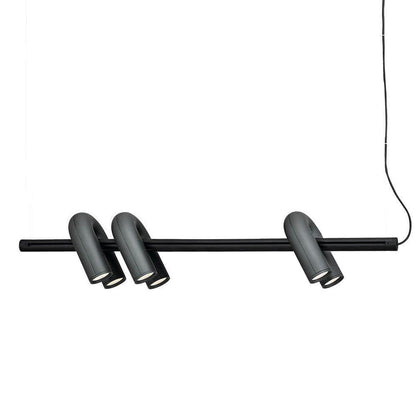 Modulare LED-Deckenleuchte mit verstellbaren Armen für individuelle Beleuchtung