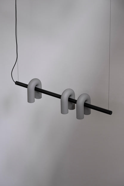 Modulare LED-Deckenleuchte mit verstellbaren Armen für individuelle Beleuchtung