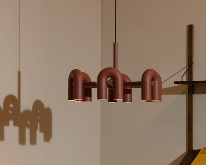 Modulare LED-Deckenleuchte mit verstellbaren Armen für individuelle Beleuchtung