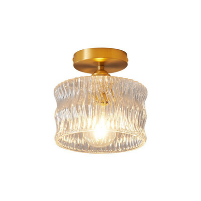 Deckenlampe Glas Retro