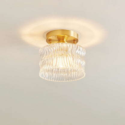 Deckenlampe Glas Retro