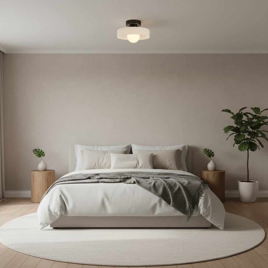 Deckenlampe rund