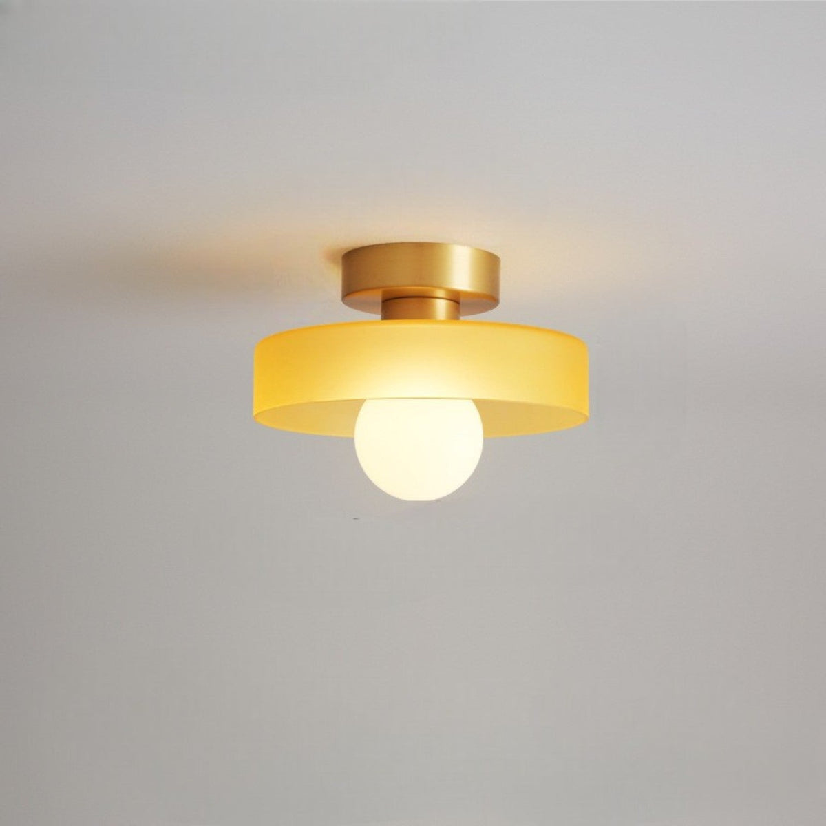 Deckenlampe rund