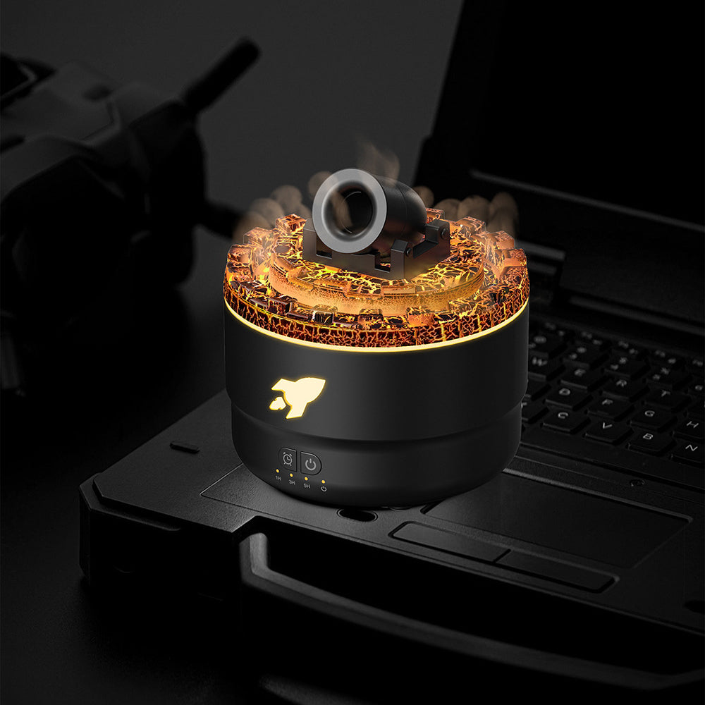 Luftbefeuchter mit LED-Beleuchtung und Aroma-Diffuser für Wohn- und Schlafzimmer