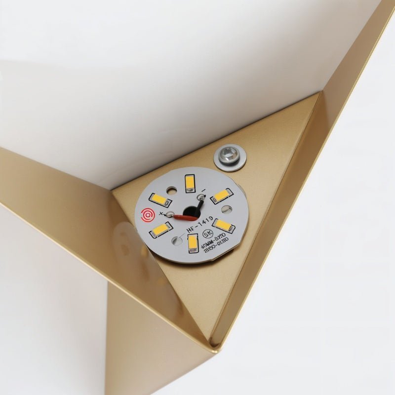 Wandleuchte aus Aluminium mit integriertem LED-Licht für modernes Wohndesign