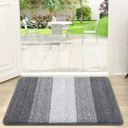 Fußmatte gestreift Polyester