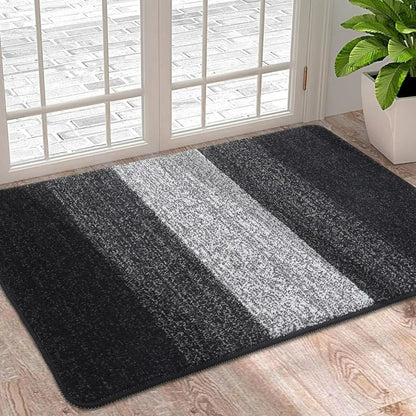Fußmatte gestreift Polyester