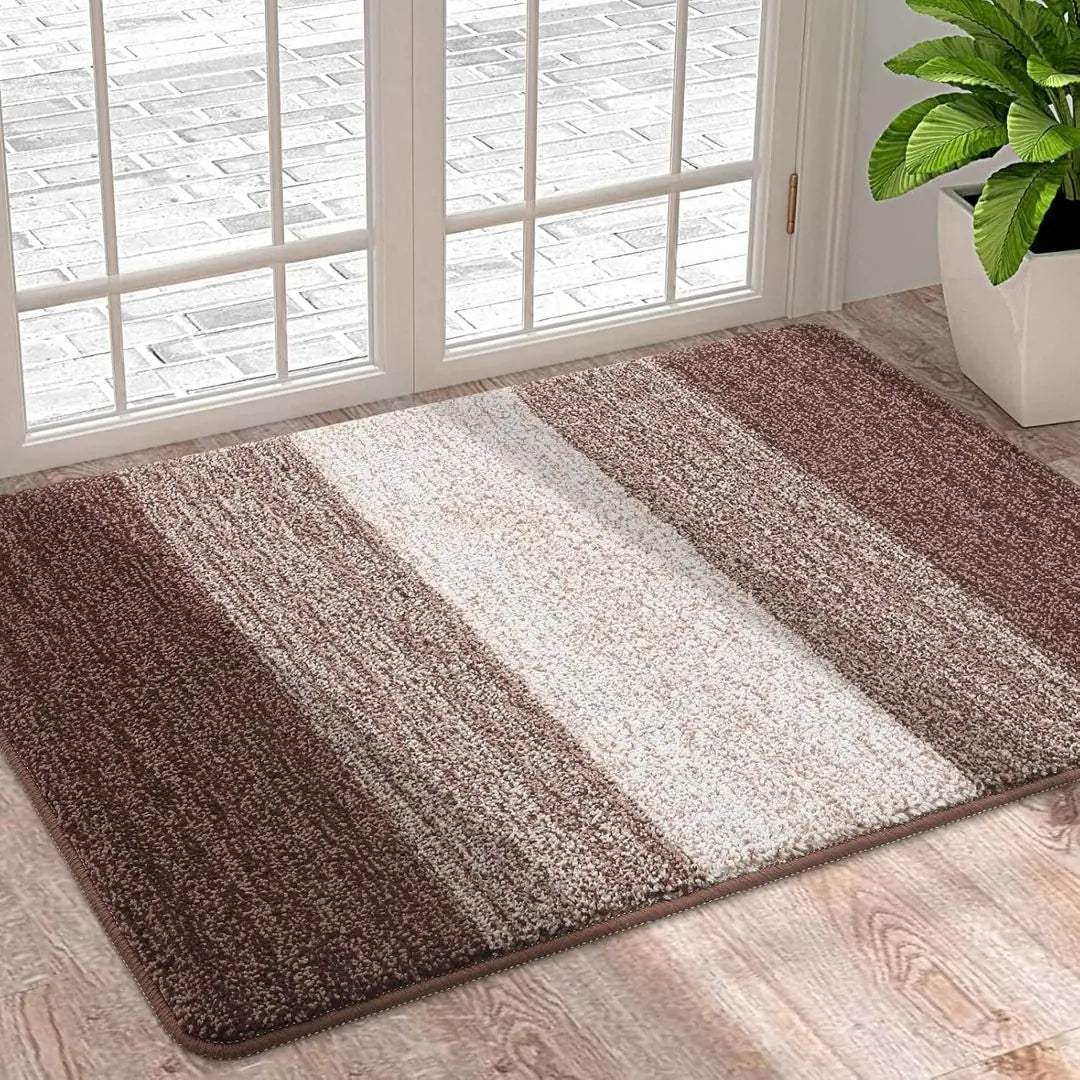Fußmatte gestreift Polyester
