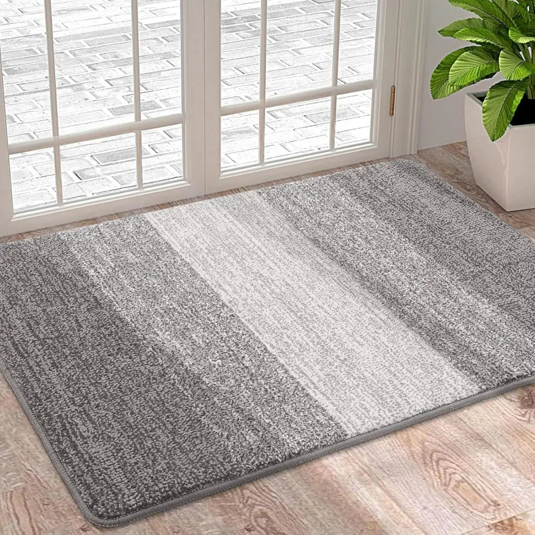 Fußmatte gestreift Polyester