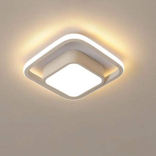 LED Deckenlampe Doppelring
