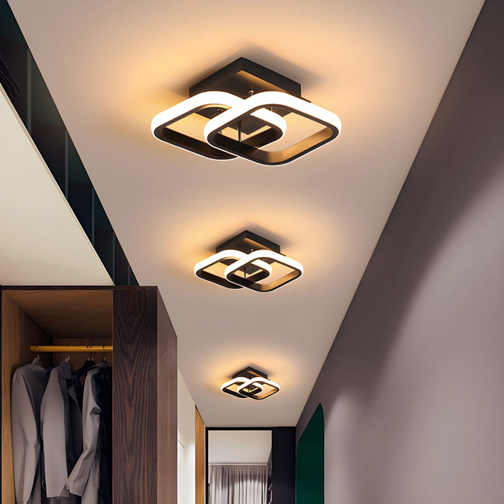 LED Deckenleuchte quadratisch