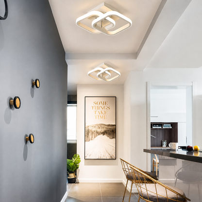 LED Deckenleuchte quadratisch
