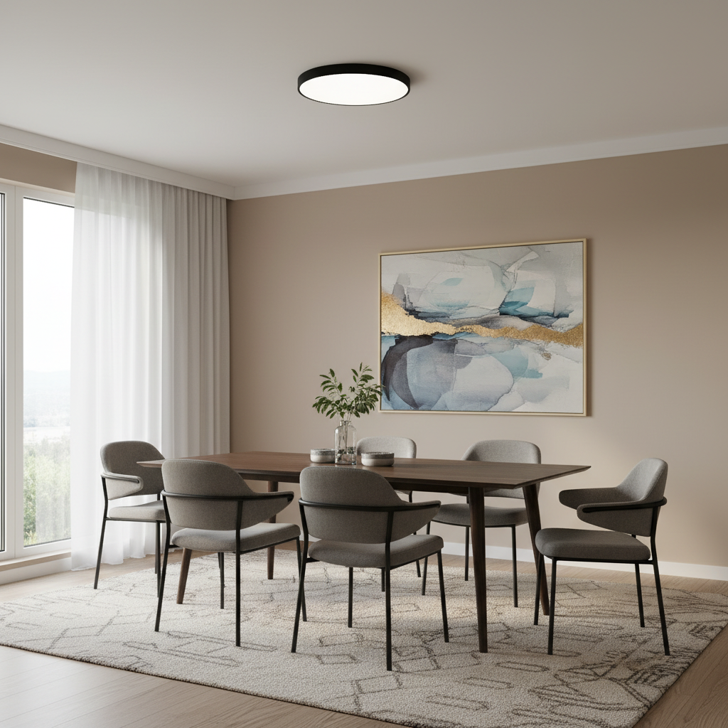 LED Deckenleuchte rund