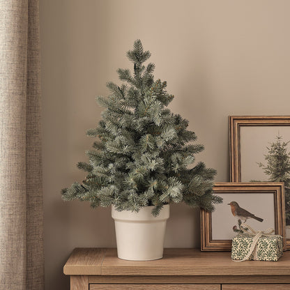 LED-Weihnachtsbaum im Topf