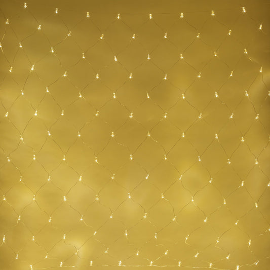 Lichternetz 2x2m warmweiß