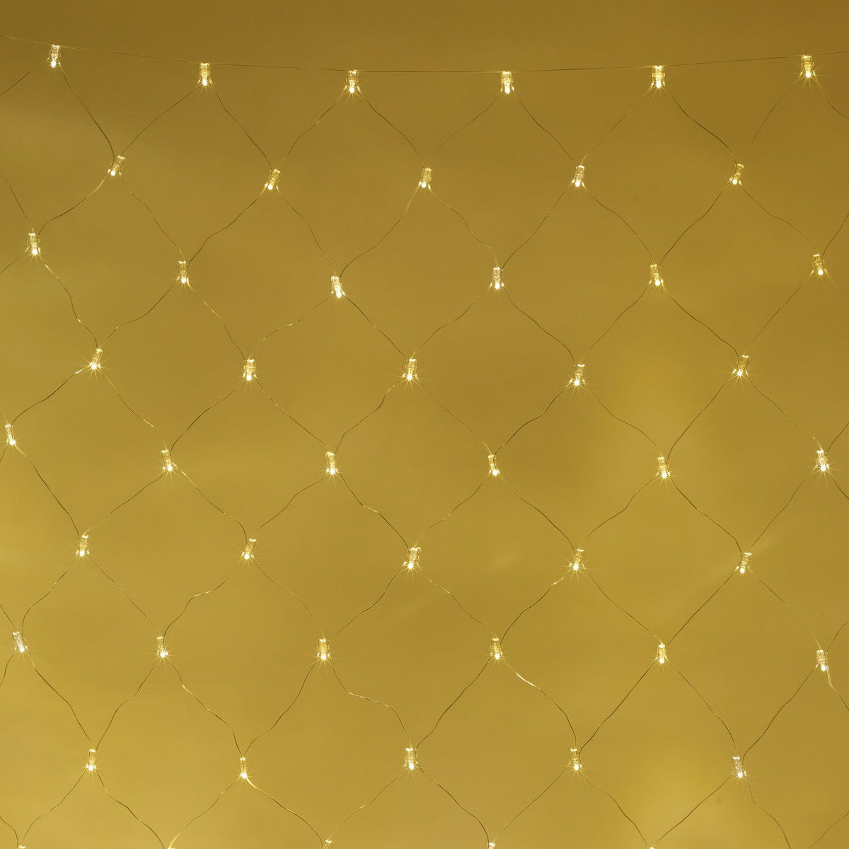 Lichternetz 2x2m warmweiß