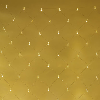 Lichternetz 2x2m warmweiß
